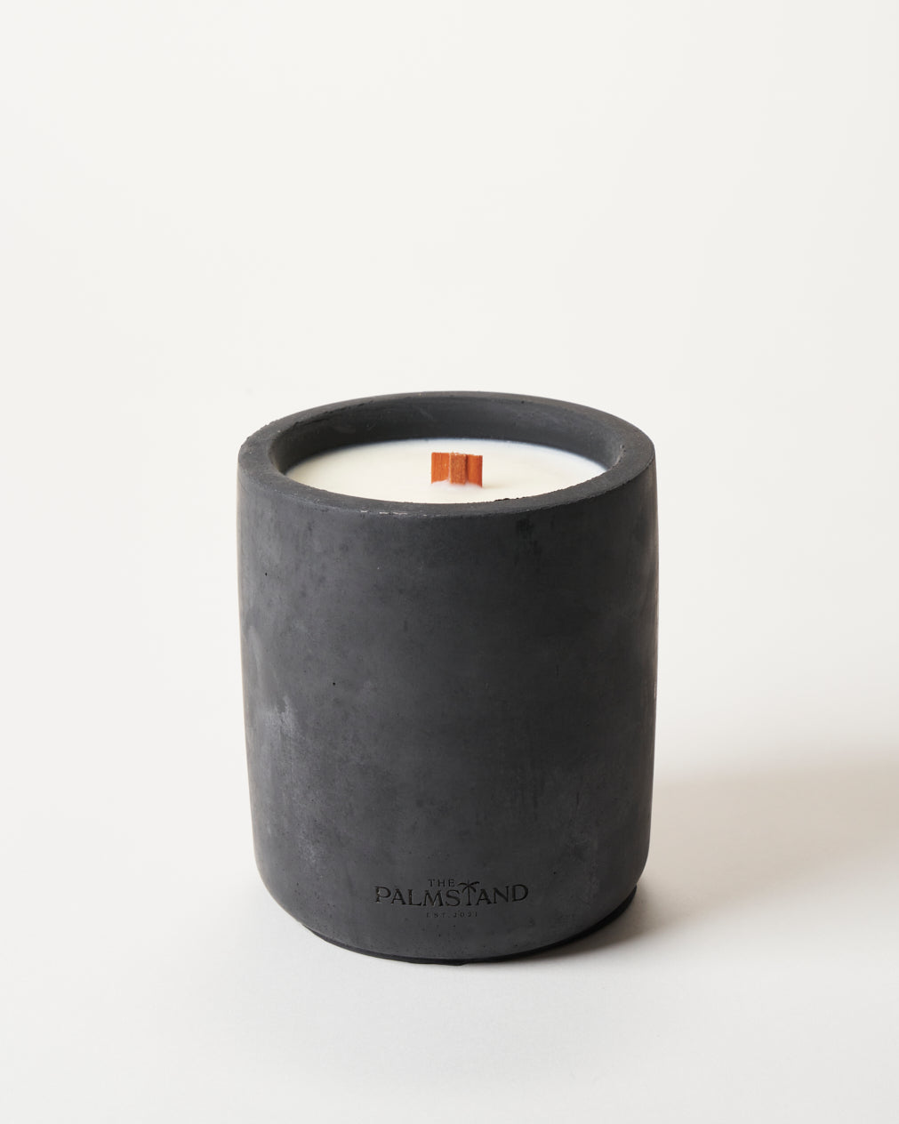 PalmStand Candle Large Charcoal