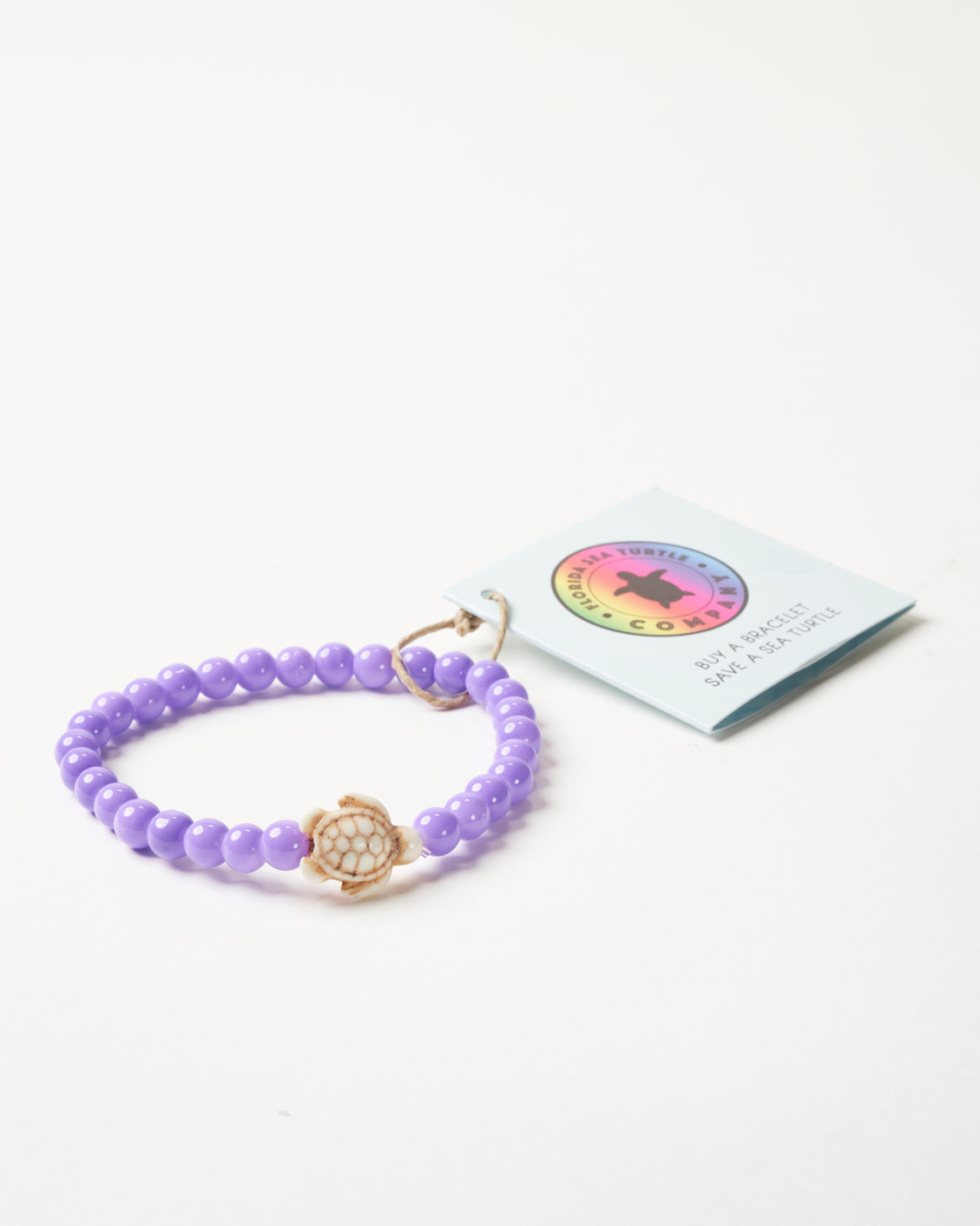 Save a Turtle Bracelet - Purples